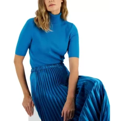 Wholesale 🛒 Anne Klein Henley Tunic Royal Sapphire 🔥