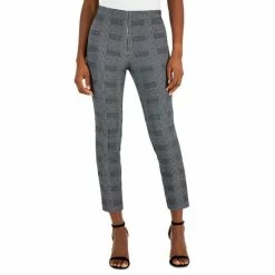 Coupon 😍 Anne Klein Petite Printed Slim-Fit Ankle Pants Anne Black/anne White ⌛