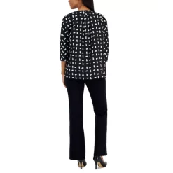 Budget 🧨 Anne Klein 👩 Women's Wide-Leg Satin Pants Warm Sand ⌛