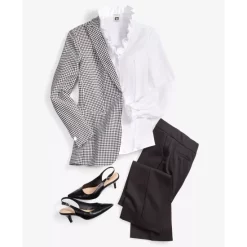 Best reviews of ⭐ Anne Klein Split-Collar Double-Face Poncho Sweater Light Coffee/anne Black 🥰