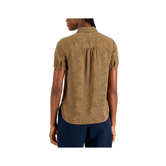 Top 10 ⌛ Anne Klein 👩 Women's Peter Pan Collar Blouse Vicuna Combo 🤩 - Image 2