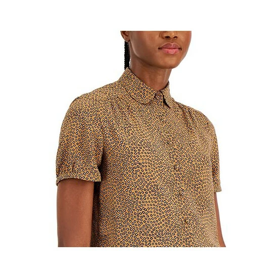 Top 10 ⌛ Anne Klein 👩 Women's Peter Pan Collar Blouse Vicuna Combo 🤩 - Image 3