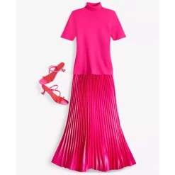 Best Pirce โค๏ธ Anne Klein ๐ฉ Women's Double-Breasted Peacoat, Created For Macy's Lychee Red ๐