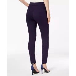 Cheap ⭐ Anne Klein 👩 Women's Jacquard Topper, Cowlneck Blouse & Denim Flare-Leg Pants Anne Black/anne White ✨