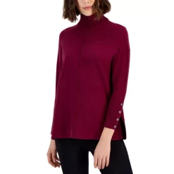 Budget ๐งจ Anne Klein ๐ฉ Women's Faux-Fur Club-Collar ๐งฅ Coat Light Grey ๐