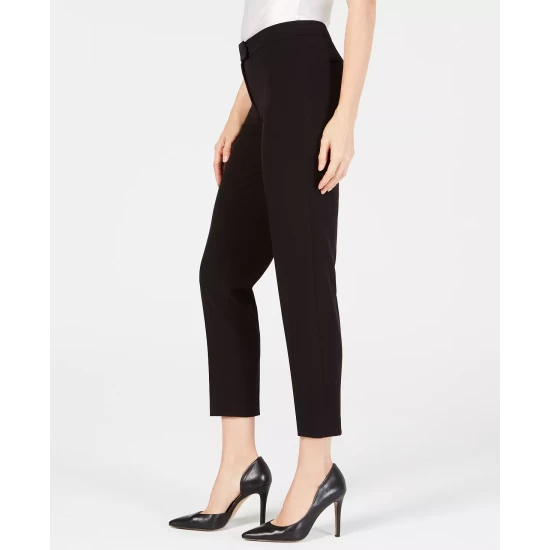 Best reviews of โ๏ธ Anne Klein Bi-Stretch Slim Straight-Leg ๐ Dress Pants, Created For Macy's Black โ - Image 4