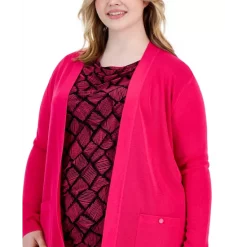 New ❤️ Anne Klein 👩 Women's Chevron Pull-On Bootcut Pants Latte Multi 🔔