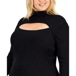 Hot Sale 🔥 Anne Klein Petite Jacquard-Dot Pull-On Shirred Mesh 👗 Skirt Anne Black 😀