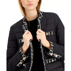 Hot Sale ๐งจ Anne Klein ๐ฉ Women's Belted Peacoat, Created For Macy's Camel ๐